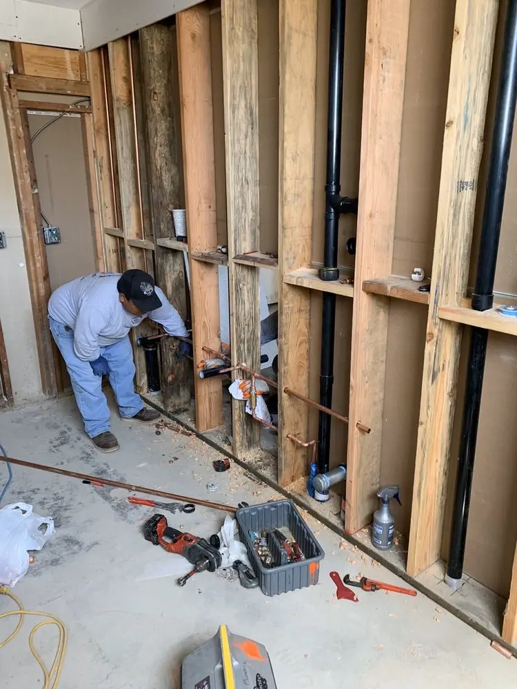 Commercial rough-in plumbing for Trenchless Sewer Repair in Clara Barton